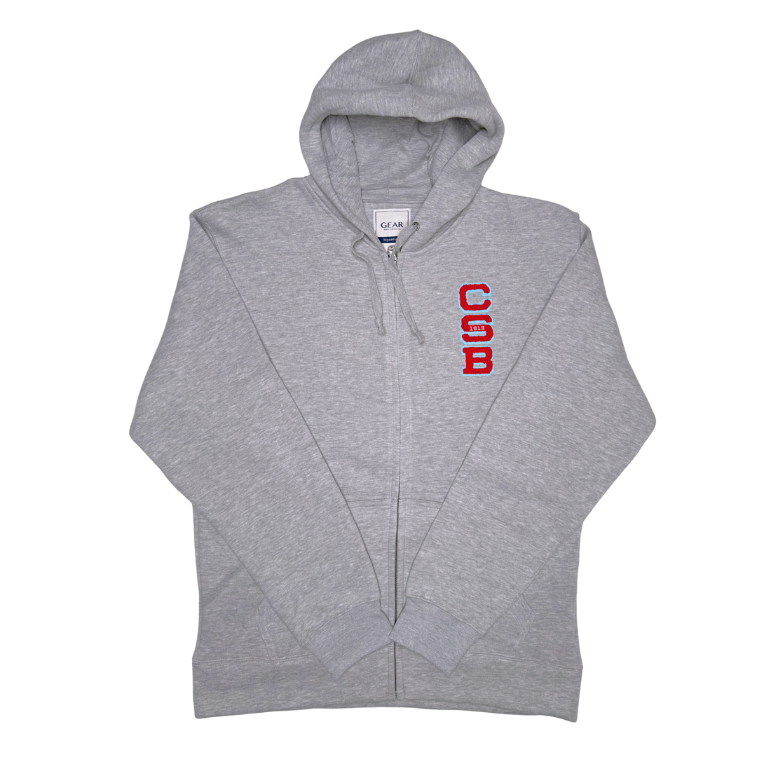HOODED SWEATSHIRT CSB FULL ZIP