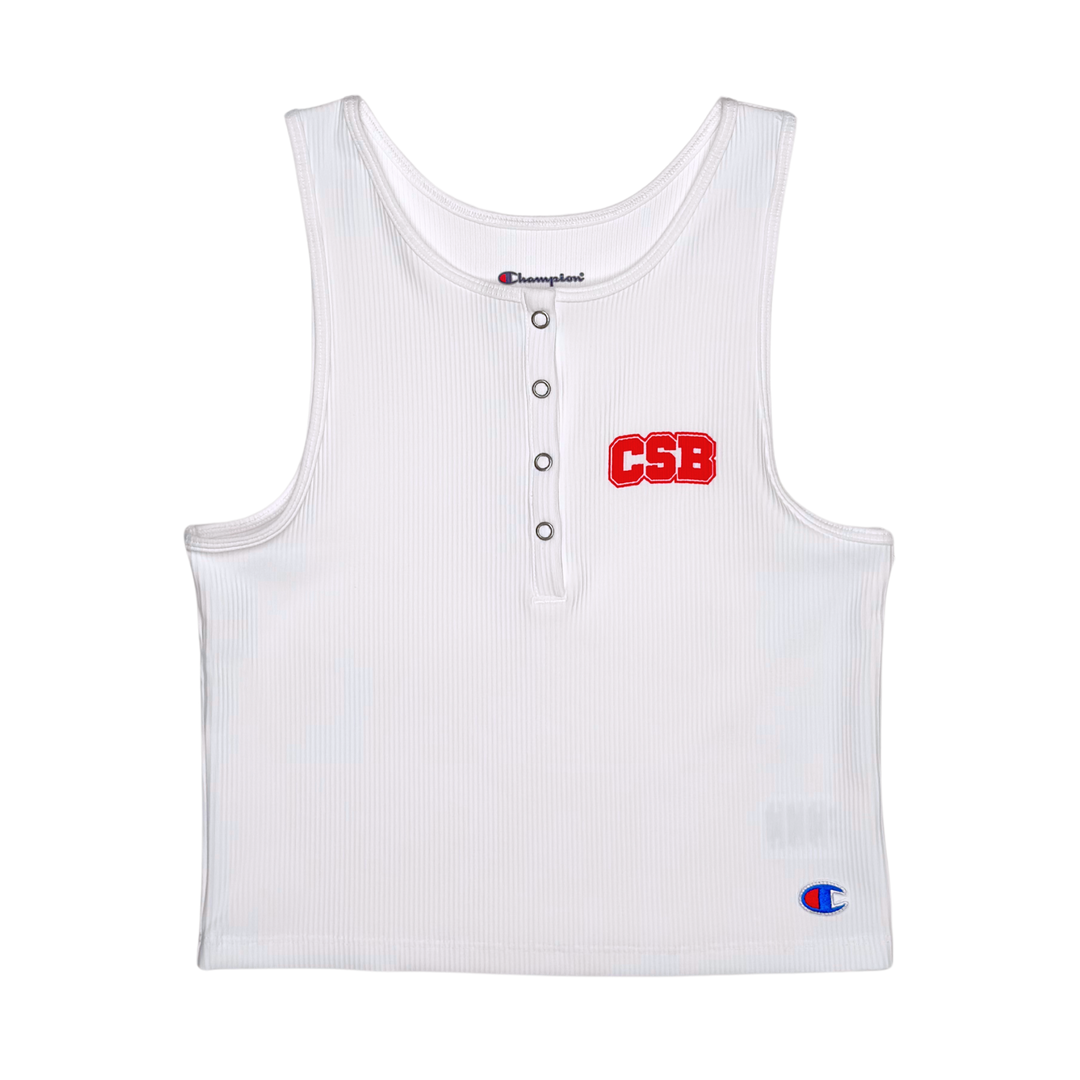 CHAMPION CROPPED HENLEY TANK CSB