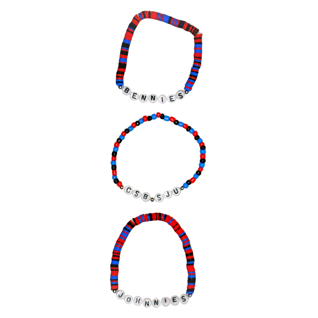 BRACELET CSB SJU 3 PACK GO BENNIE GO JOHNNIE CSB SJU