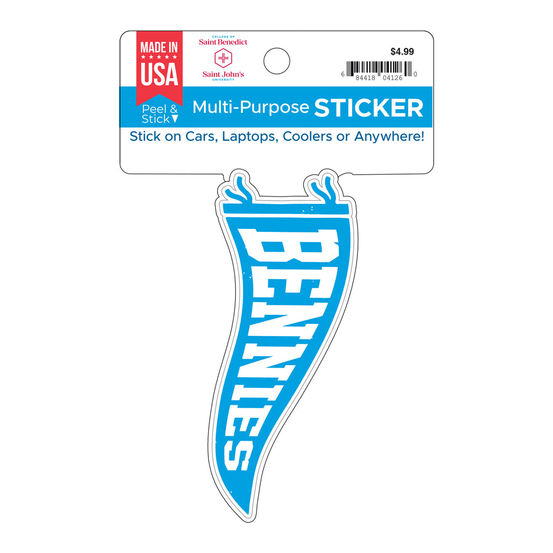 BENNIES PENNANT STICKER