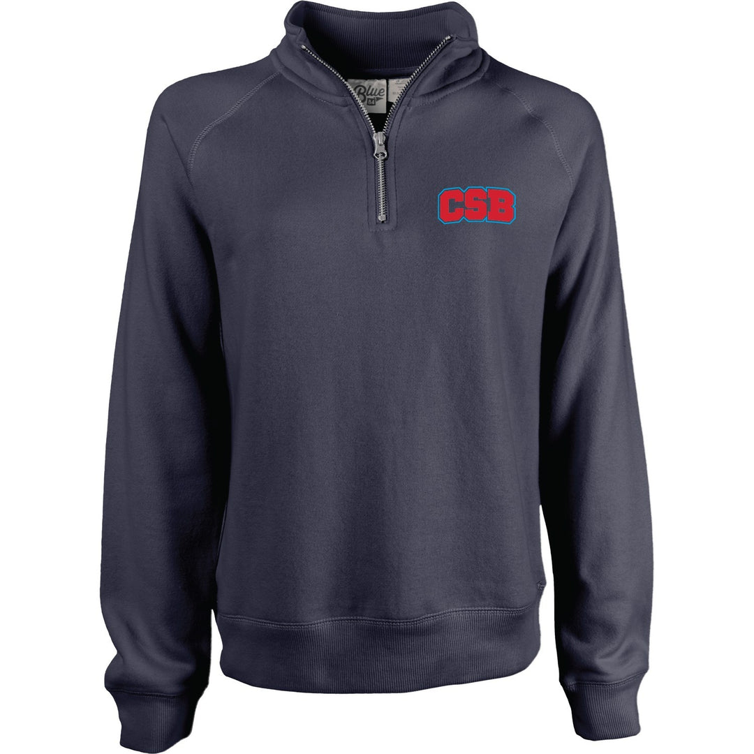 BLUE 84 1/4 ZIP SWEATSHIRT CSB