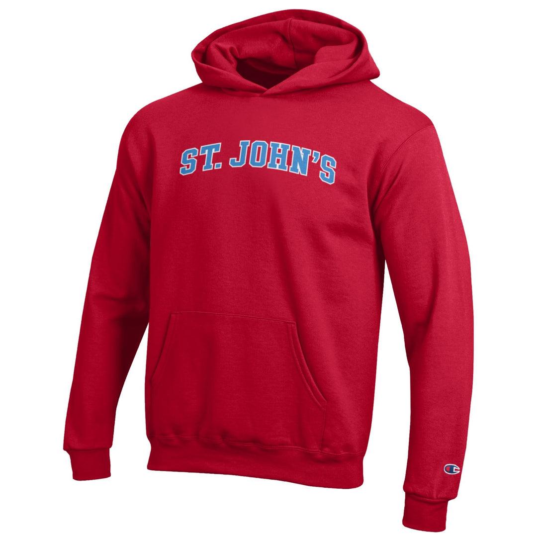 CHAMPION YOUTH HOODED SWEATSHIRT SAINT JOHN'S ARCH