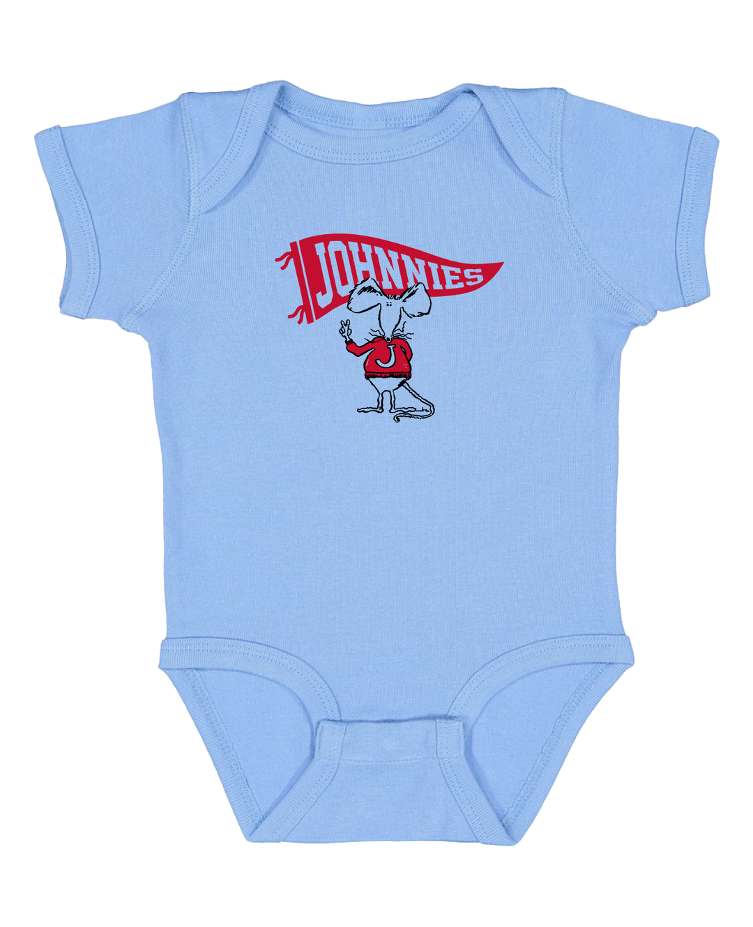 INFANT ONESIE JOHNNIE RAT WITH PENNANT