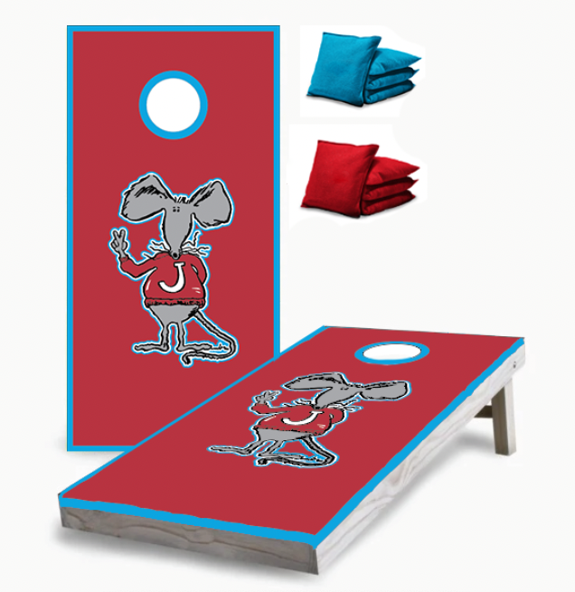 SJU RAT CORNHOLE BOARD