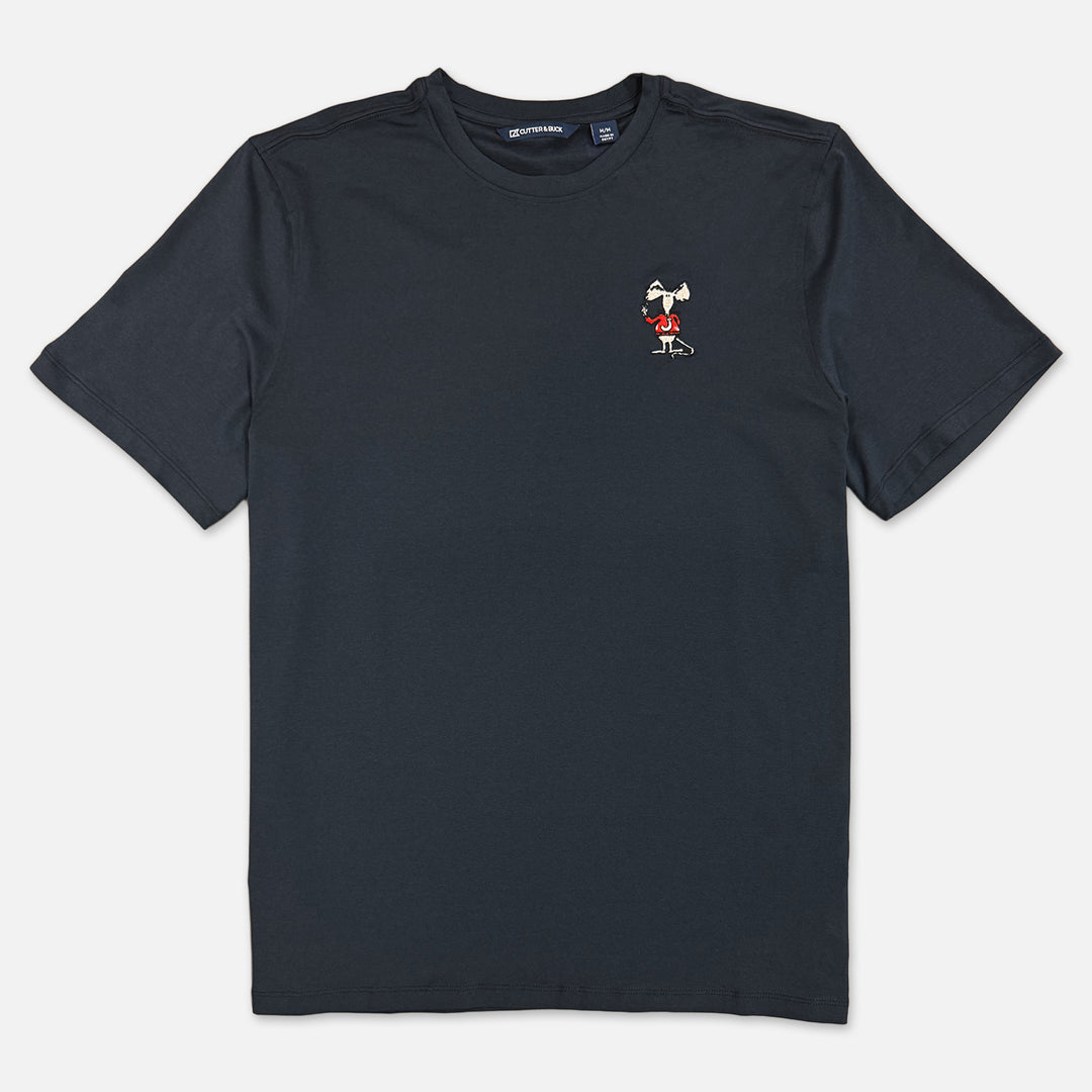 CUTTER & BUCK SHORT SLEEVE TSHIRT WITH JOHNNIE RAT