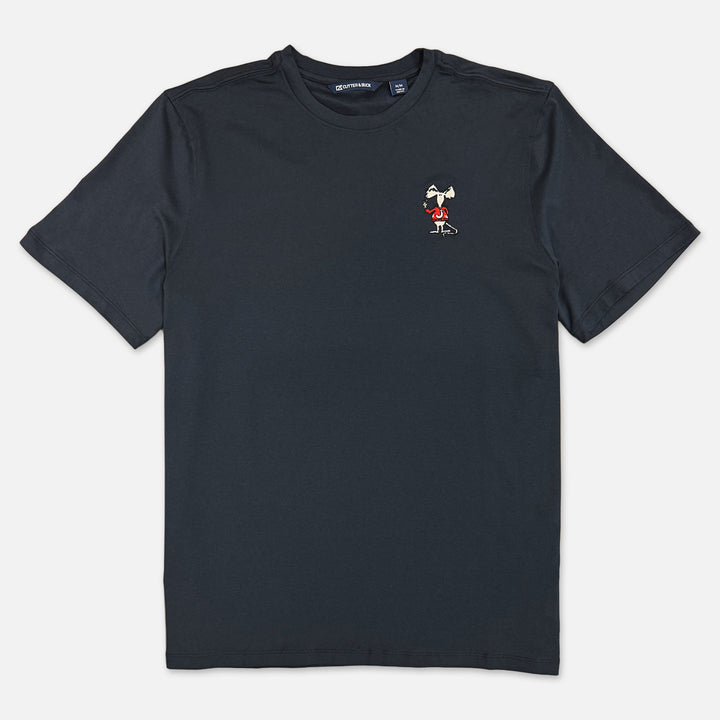 CUTTER & BUCK SHORT SLEEVE TSHIRT WITH JOHNNIE RAT
