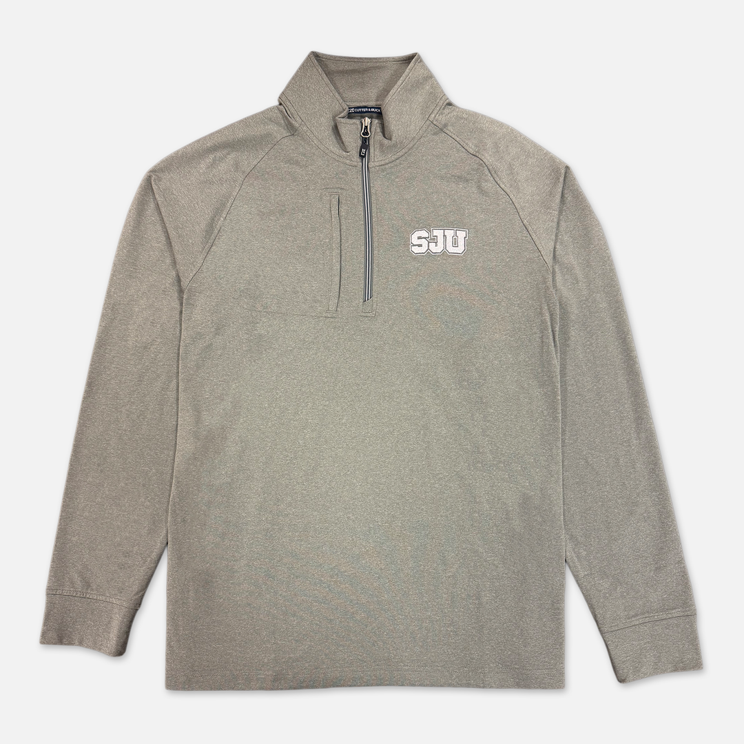 CUTTER & BUCK 1/4 ZIP WITH SJU