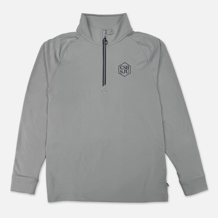CUTTER & BUCK 1/4 ZIP WITH CSB SJU