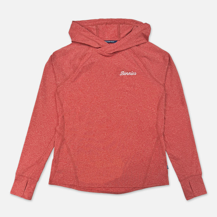 WOMEN'S CUTTER & BUCK HOODED PULLOVER WITH BENNIES
