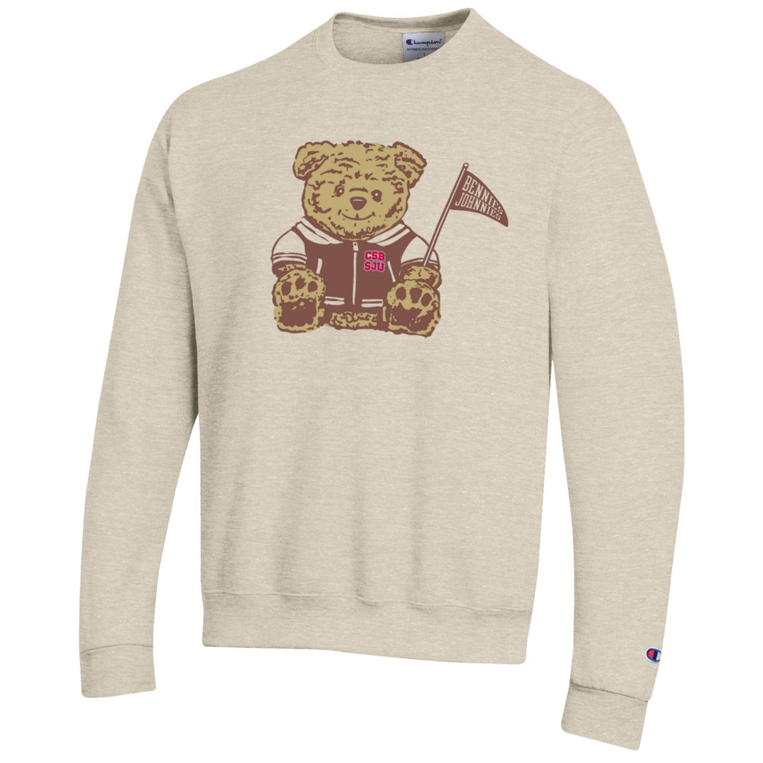 CHAMPION CREWNECK SWEATSHIRT CSB SJU TEDDY BEAR