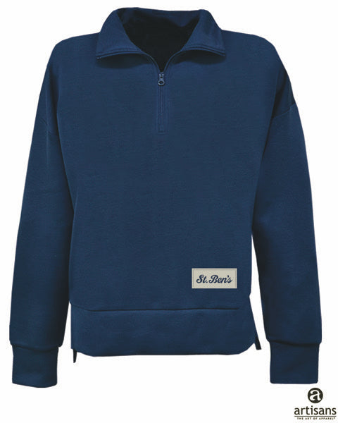 WOMEN'S 1/4 ZIP CSB PATCH