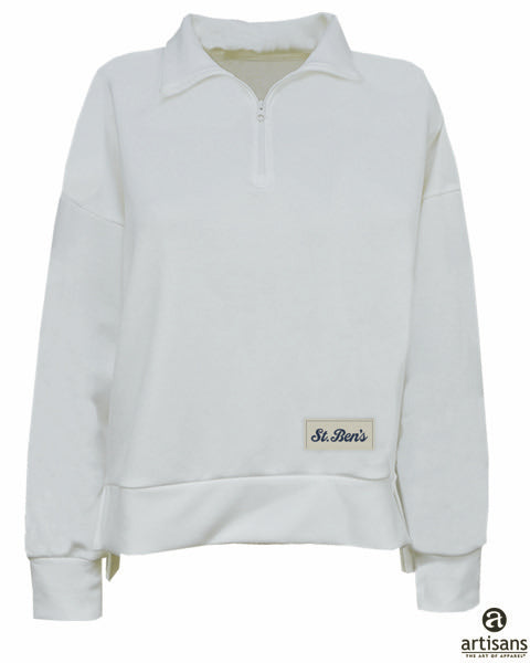WOMEN'S 1/4 ZIP CSB PATCH