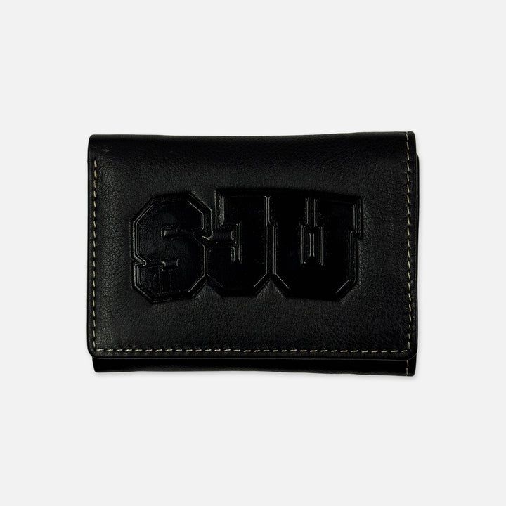TRIFOLD LEATHER WALLET SJU
