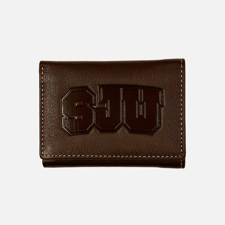 TRIFOLD LEATHER WALLET SJU
