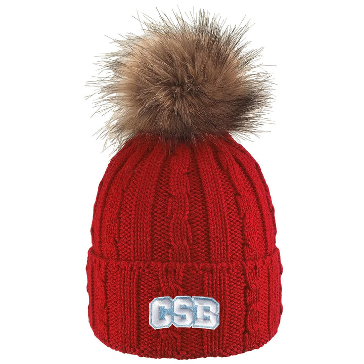 KNIT POM BEANIE CSB