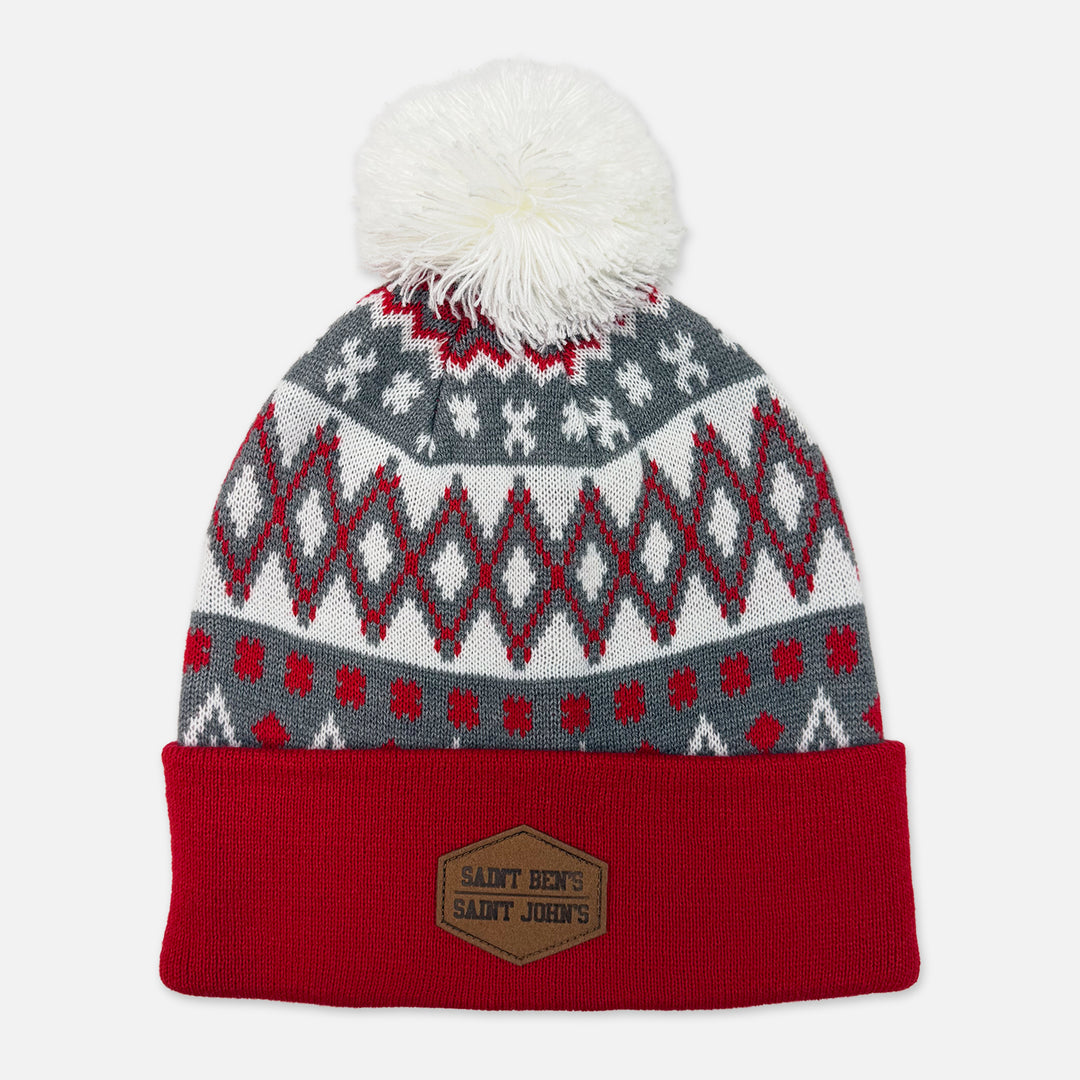 KNIT POM BEANIE SAINT BEN'S SAINT JOHN'S