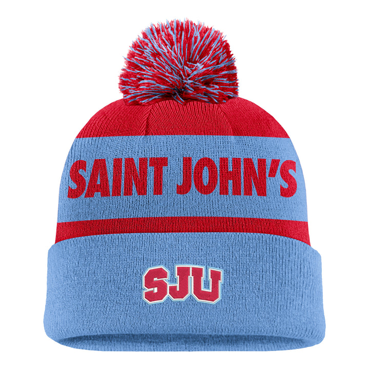 NIKE POM BEANIE STRIPE SJU