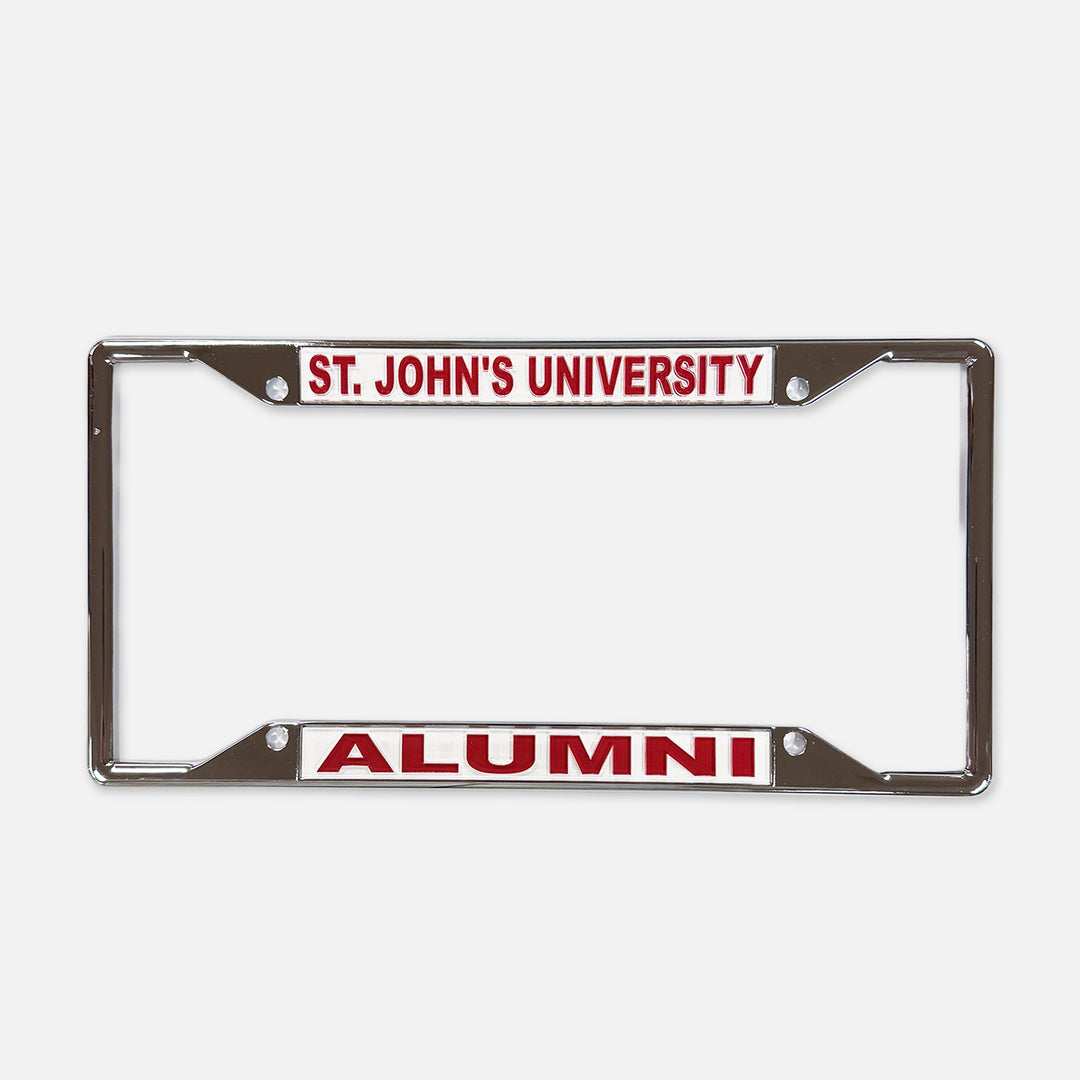 LICENSE PLATE FRAME SJU WIN ALUMNI SAINT JOHNS