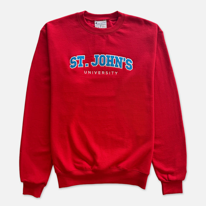 CHAMPION ST. JOHN'S ARCH UNIVERSITY CREWNECK SWEATSHIRT