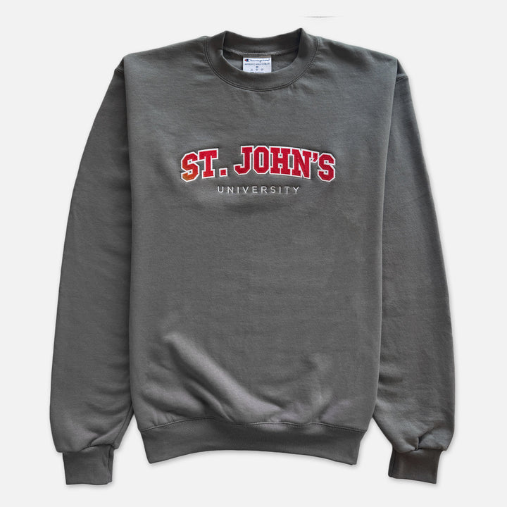 CHAMPION ST. JOHN'S ARCH UNIVERSITY CREWNECK SWEATSHIRT