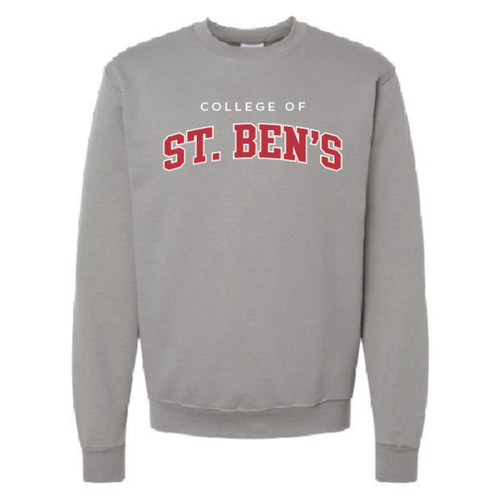 CHAMPION COLLEGE OF ST. BEN'S ARCH CREWNECK SWEATSHIRT
