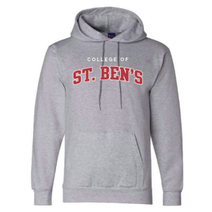 CHAMPION COLLEGE ST. BEN'S ARCH HOODED SWEATSHIRT