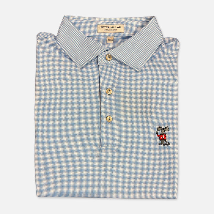 PETER MILLAR BORDER PERFORMANCE POLO WITH JOHNNIE RAT