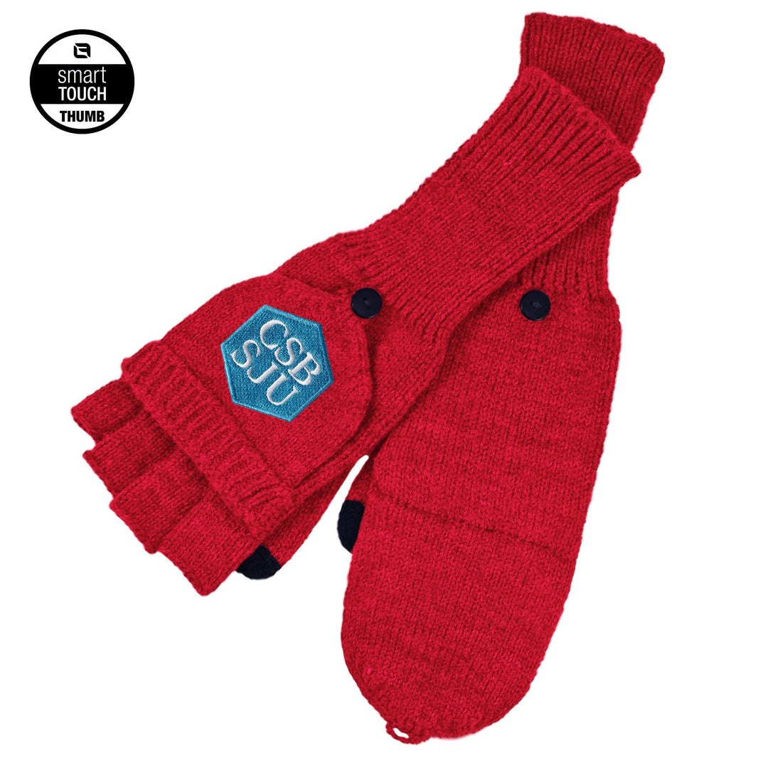 KNIT FLIP TOP MITTEN CSB SJU
