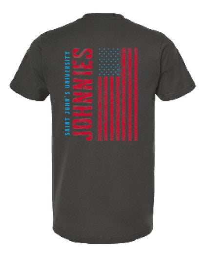 SHORT SLEEVE TSHIRT SAINT JOHN'S UNIVERSITY WITH FLAG
