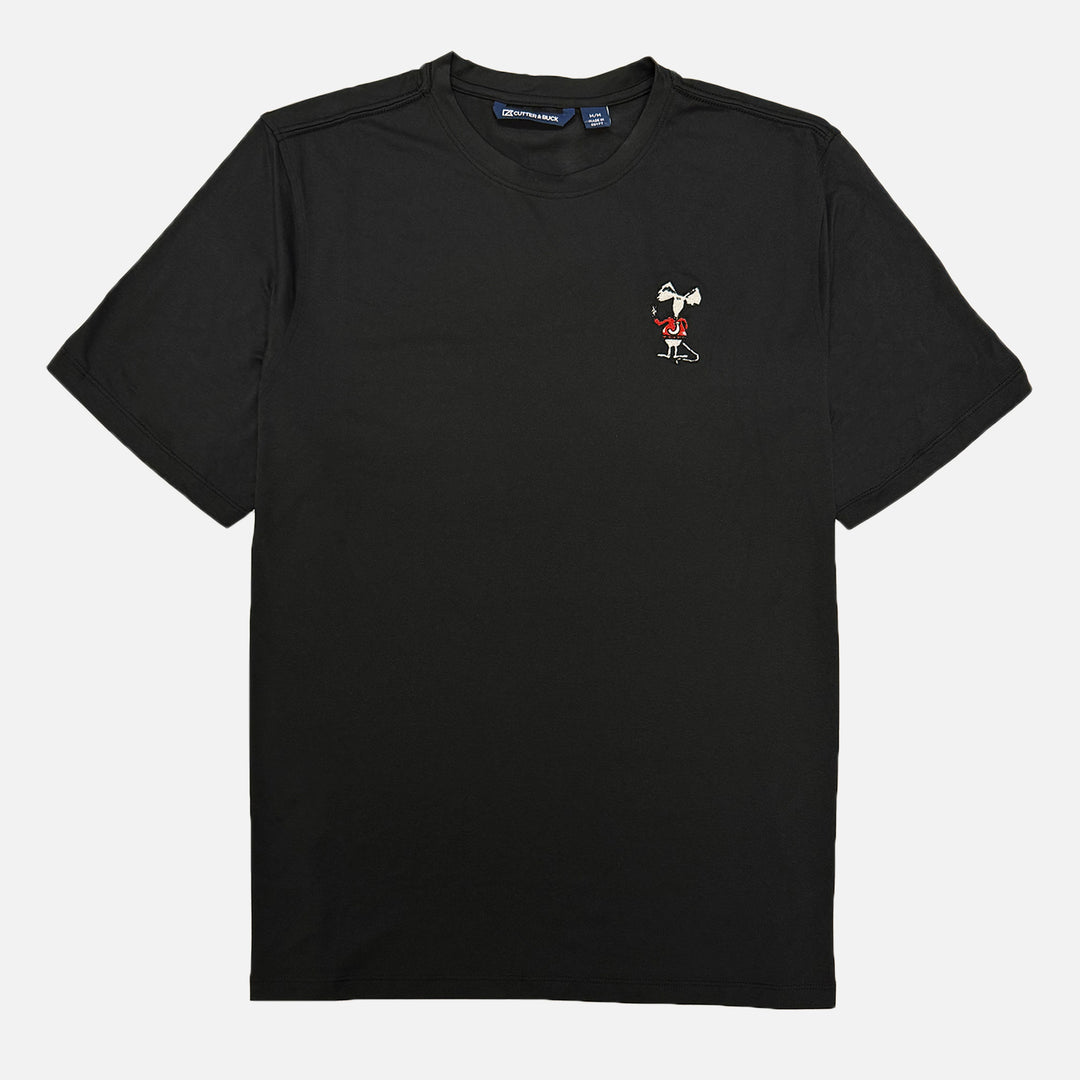 CUTTER & BUCK SHORT SLEEVE TSHIRT WITH JOHNNIE RAT