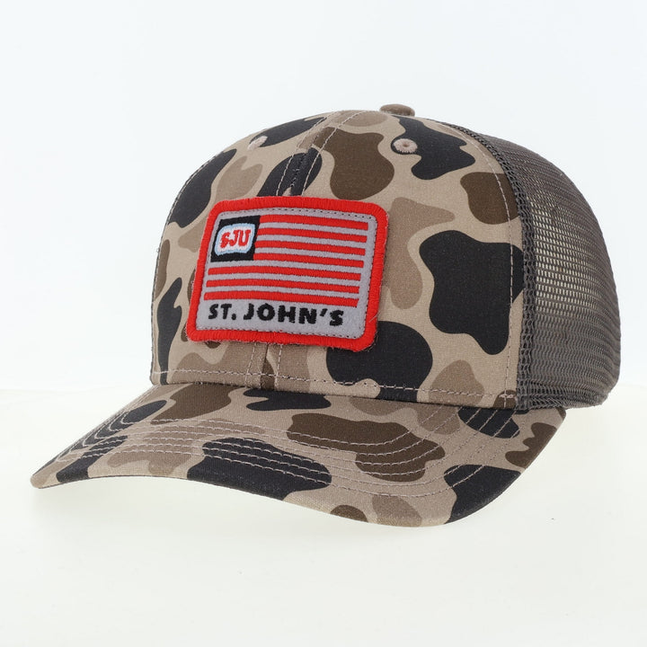 CAP TRUCKER SJU ST. JOHN'S FLAG PATCH