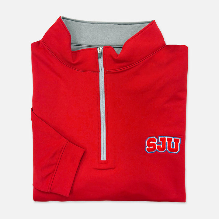 PETER MILLAR 1/4 ZIP WITH SJU