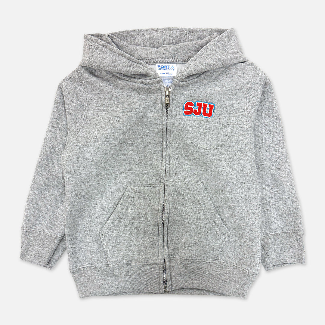 INFANT/TODDLER FULL ZIP HOODED SWEATSHIRT SJU