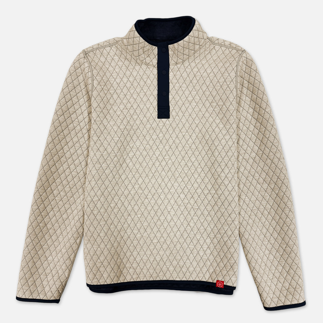 MARINE LAYER CSB+SJU REVERSIBLE PULLOVER