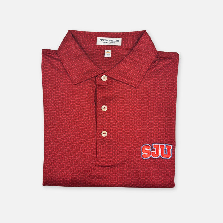 PETER MILLAR SJU TESSERACT POLO