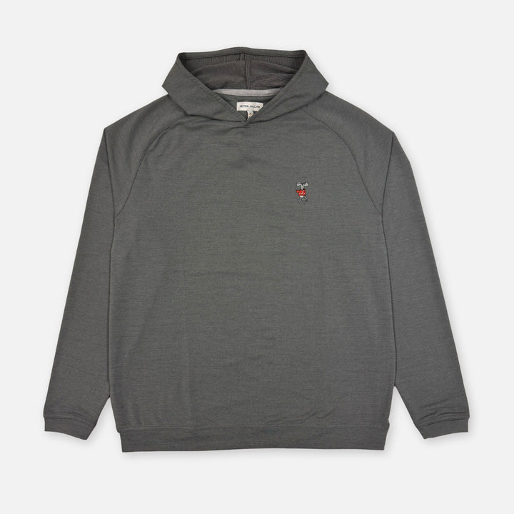 PETER MILLAR SJU PINE PERFORMANCE HOODIE WITH RAT