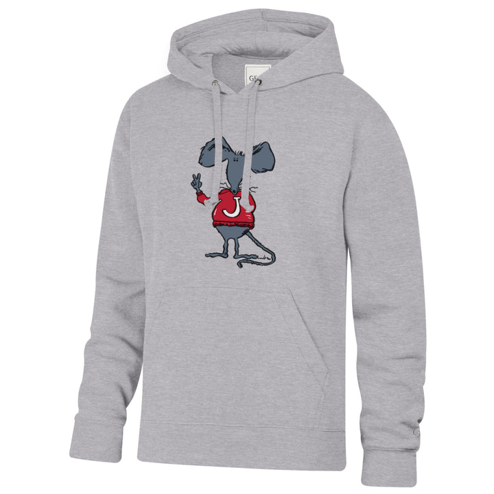 HOODED SWEATSHIRT PEACE RAT