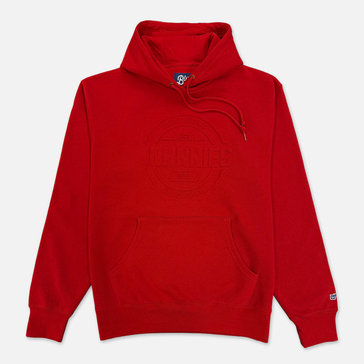BLUE 84 HOODED SWEATSHIRT EMBOSSED SAINT JOHN'S UNIVERSITY