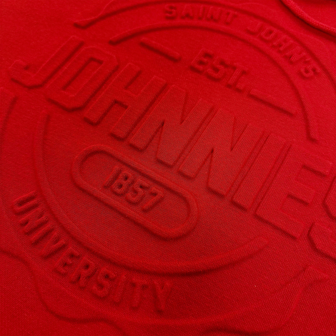BLUE 84 HOODED SWEATSHIRT EMBOSSED SAINT JOHN'S UNIVERSITY