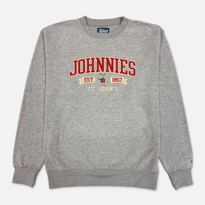 BLUE 84 CREWNECK SWEATSHIRT ST. JOHN'S JOHNNIES