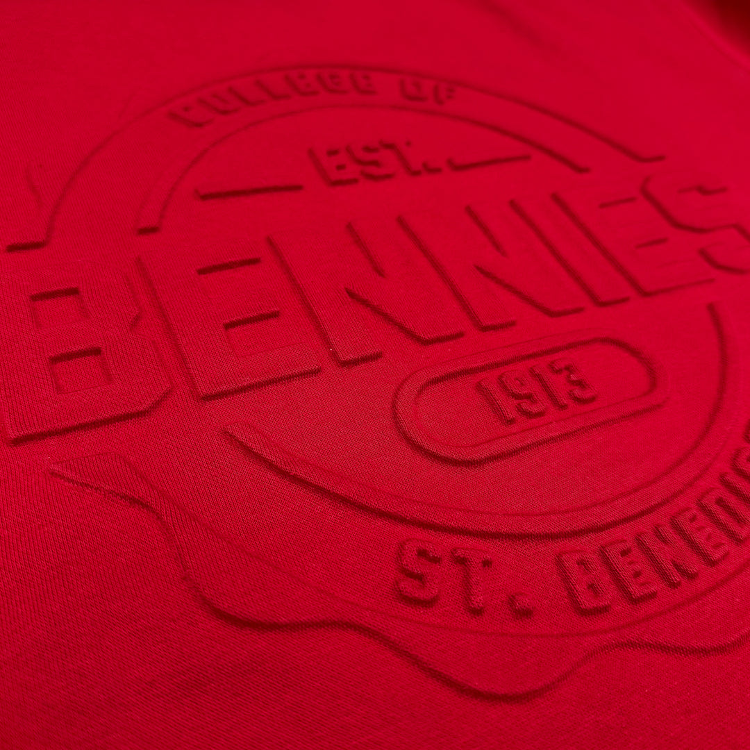 BLUE 84 CREWNECK SWEATSHIRT EMBOSSED COLLEGE OF ST. BENEDICT