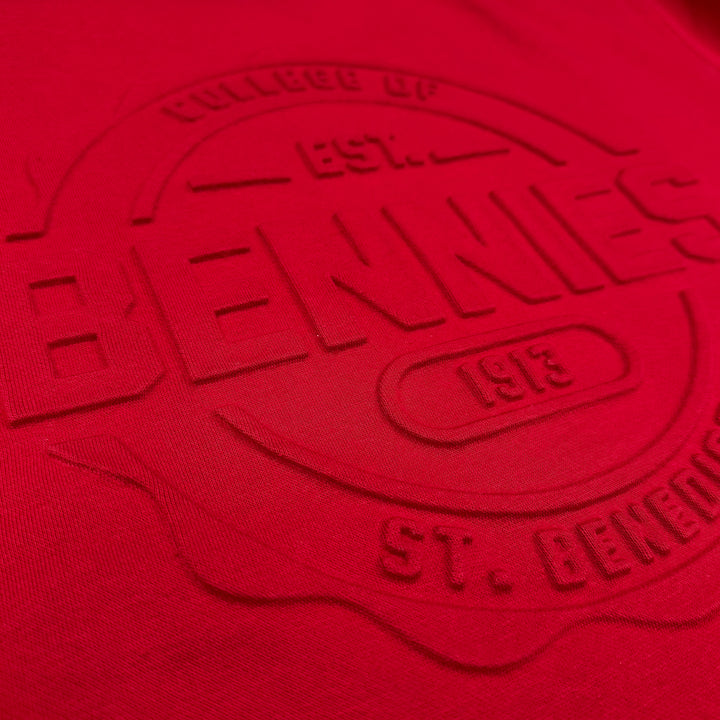 BLUE 84 CREWNECK SWEATSHIRT EMBOSSED COLLEGE OF ST. BENEDICT