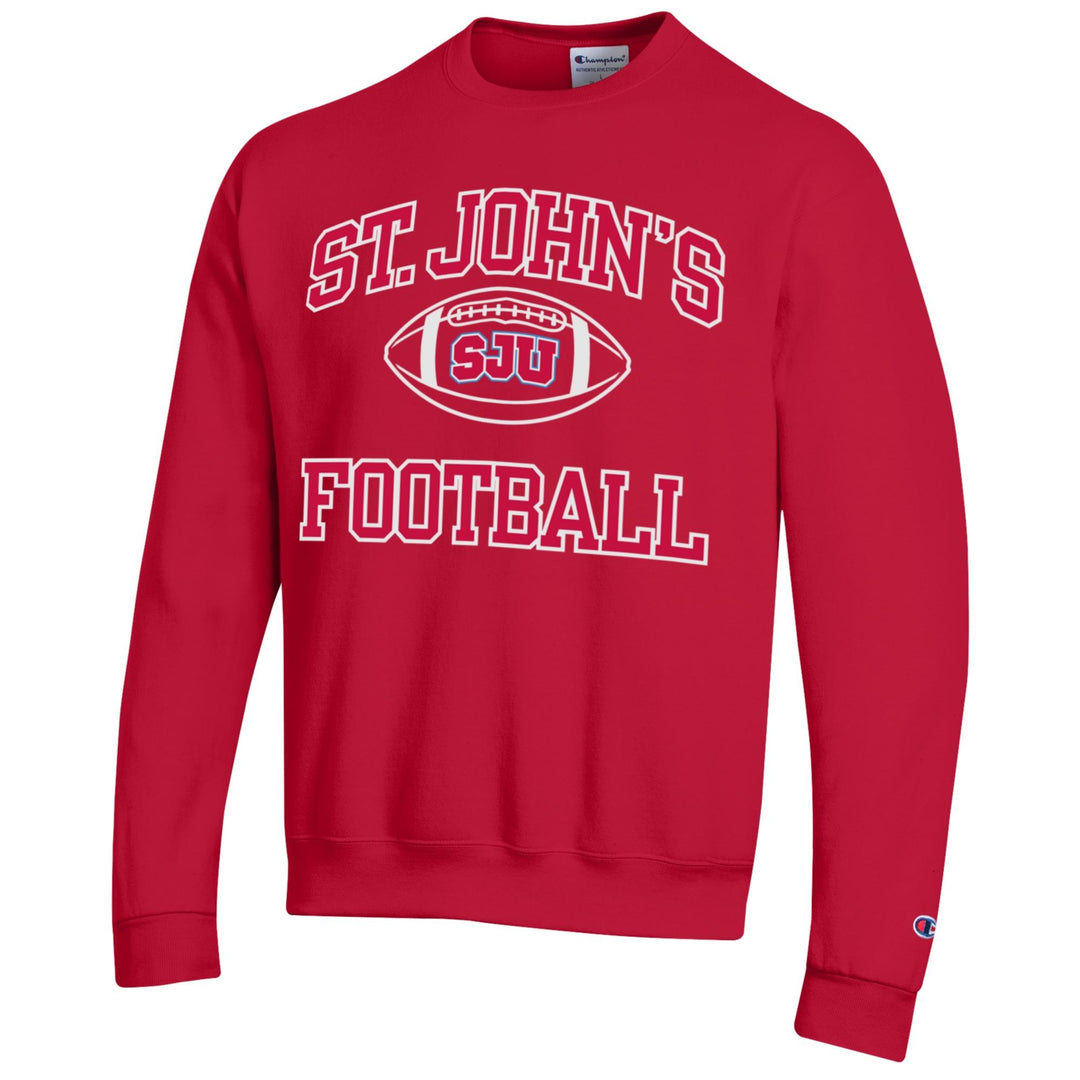 CHAMPION CREWNECK SWEATSHIRT SJU FOOTBALL
