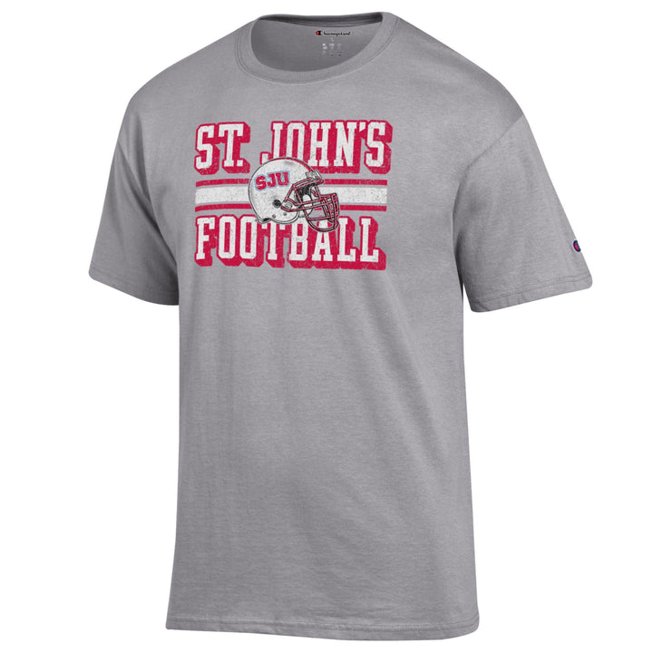 CHAMPION SHORT SLEEVE TSHIRT SJU FOOTBALL HELMET