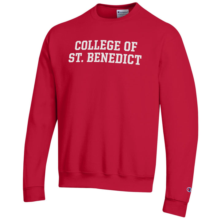 CHAMPION CREWNECK SWEATSHIRT COLLEGE OF ST. BENDICT