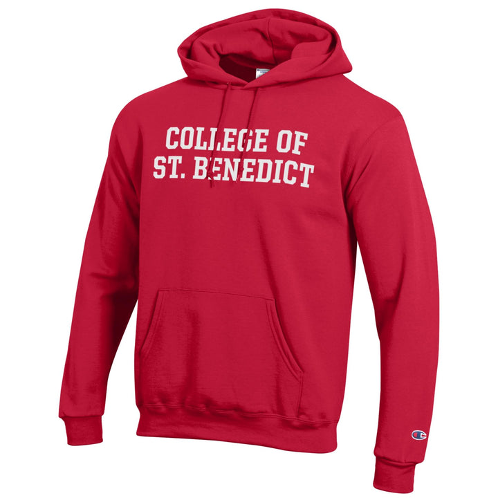 CHAMPION HOODED SWEATSHIRT COLLEGE OF ST. BENEDICT