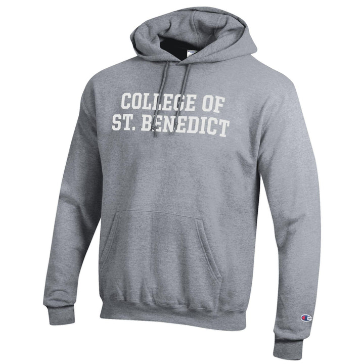 CHAMPION HOODED SWEATSHIRT COLLEGE OF ST. BENEDICT