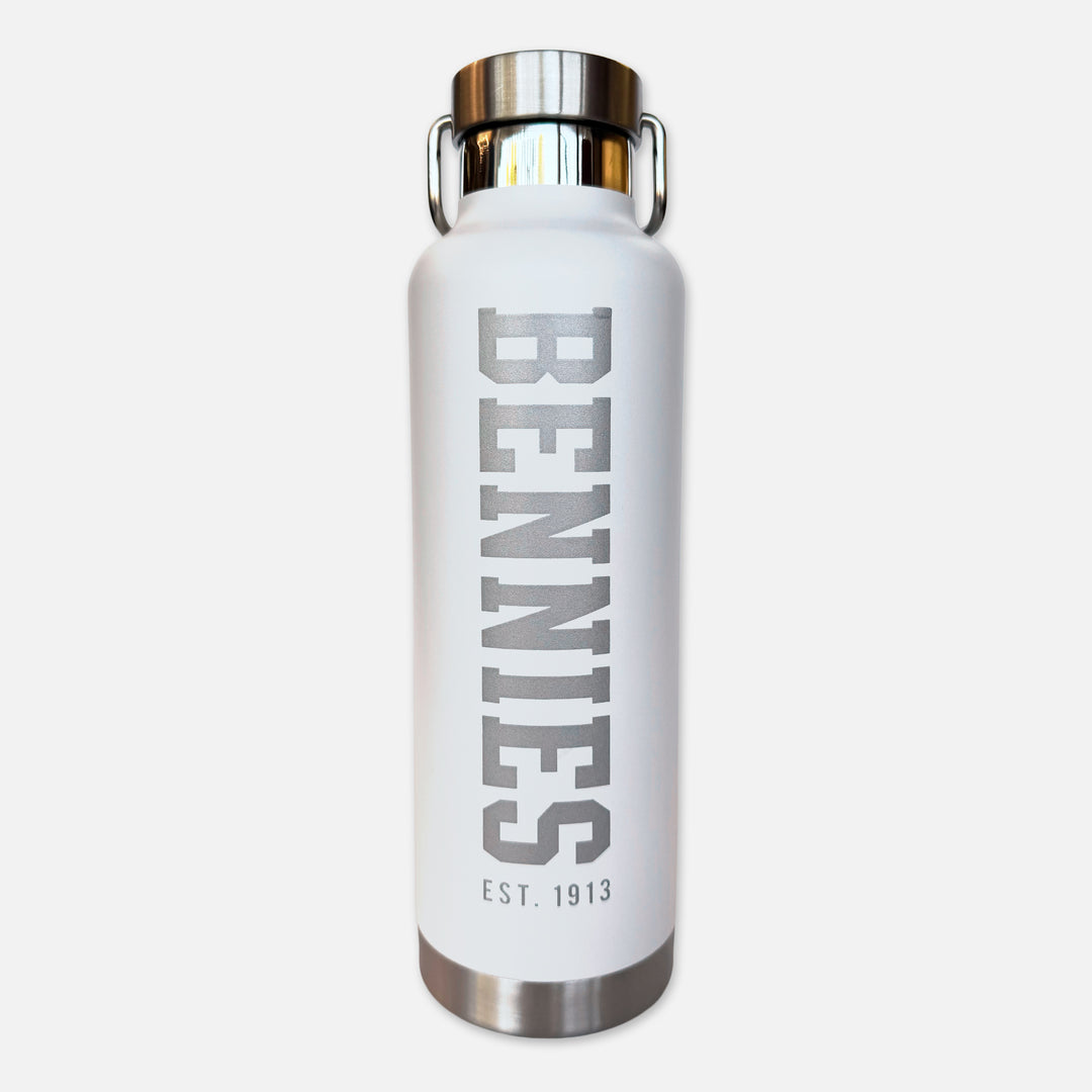 H2GO 25 OZ WATER BOTTLE BENNIES EST. 1913