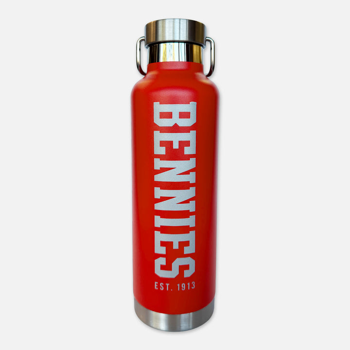 H2GO 25 OZ WATER BOTTLE BENNIES EST. 1913
