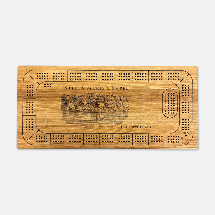 STELLA MARIS CRIBBAGE BOARD